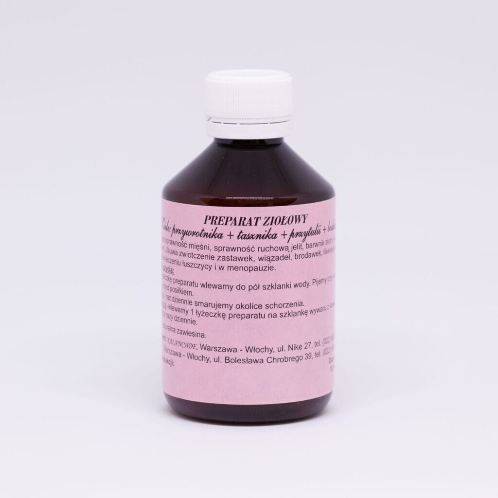 Preparat ziołowy z przywrotnikiem 200 ml